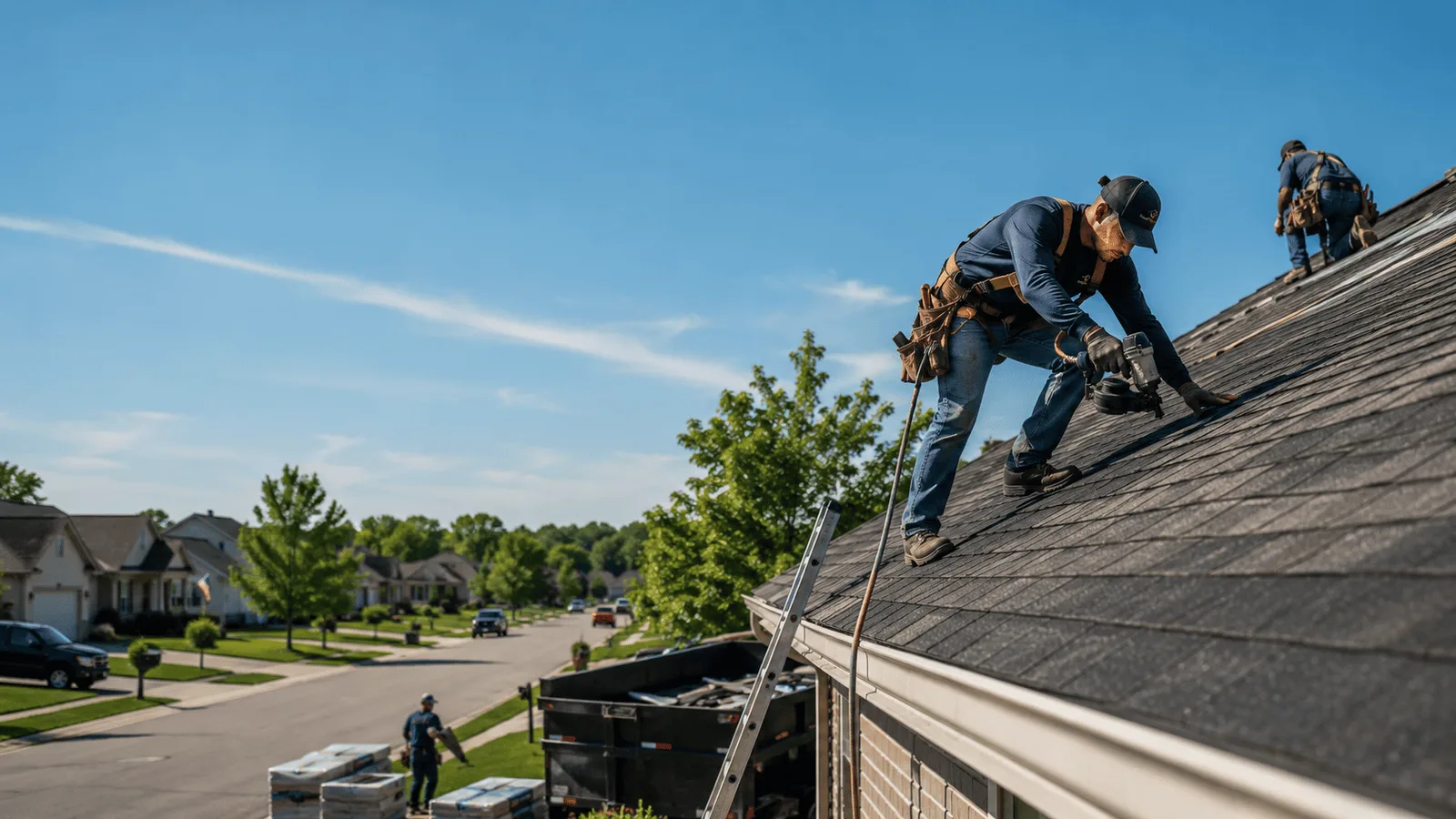 Roof Inspection in Stockland, IL